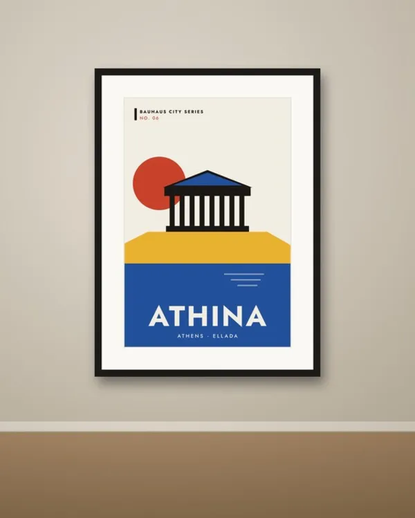 Athens Bauhaus Poster