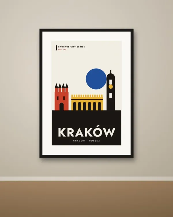 Krakow Bauhaus Poster