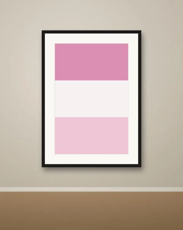 Pink Dutch Flag Poster