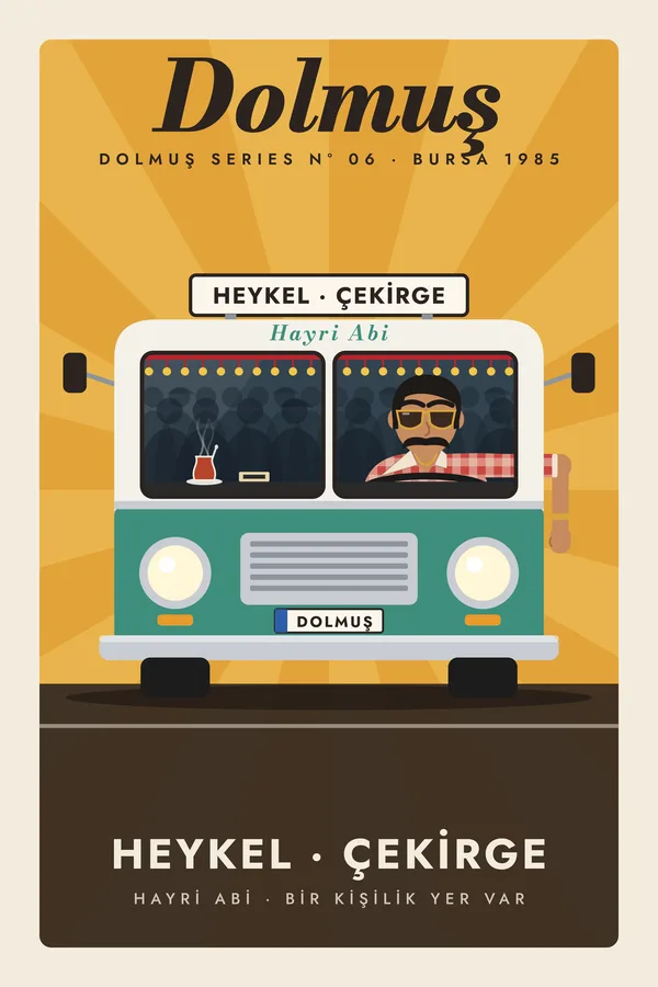 Heykel · Çekirge Dolmuş Series Poster