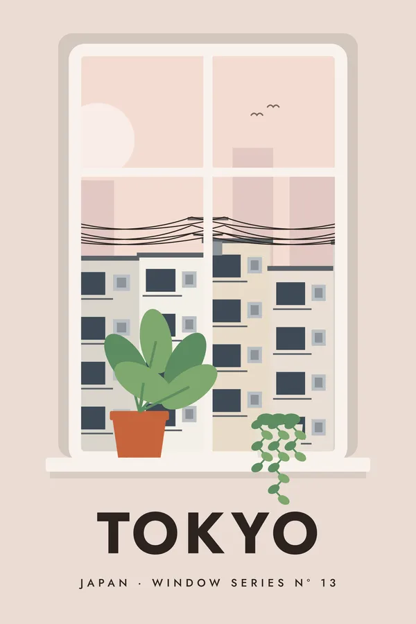 Tokyo Window Series Poster