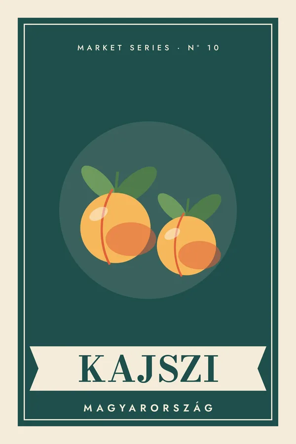 Kajszi Market Series Poster